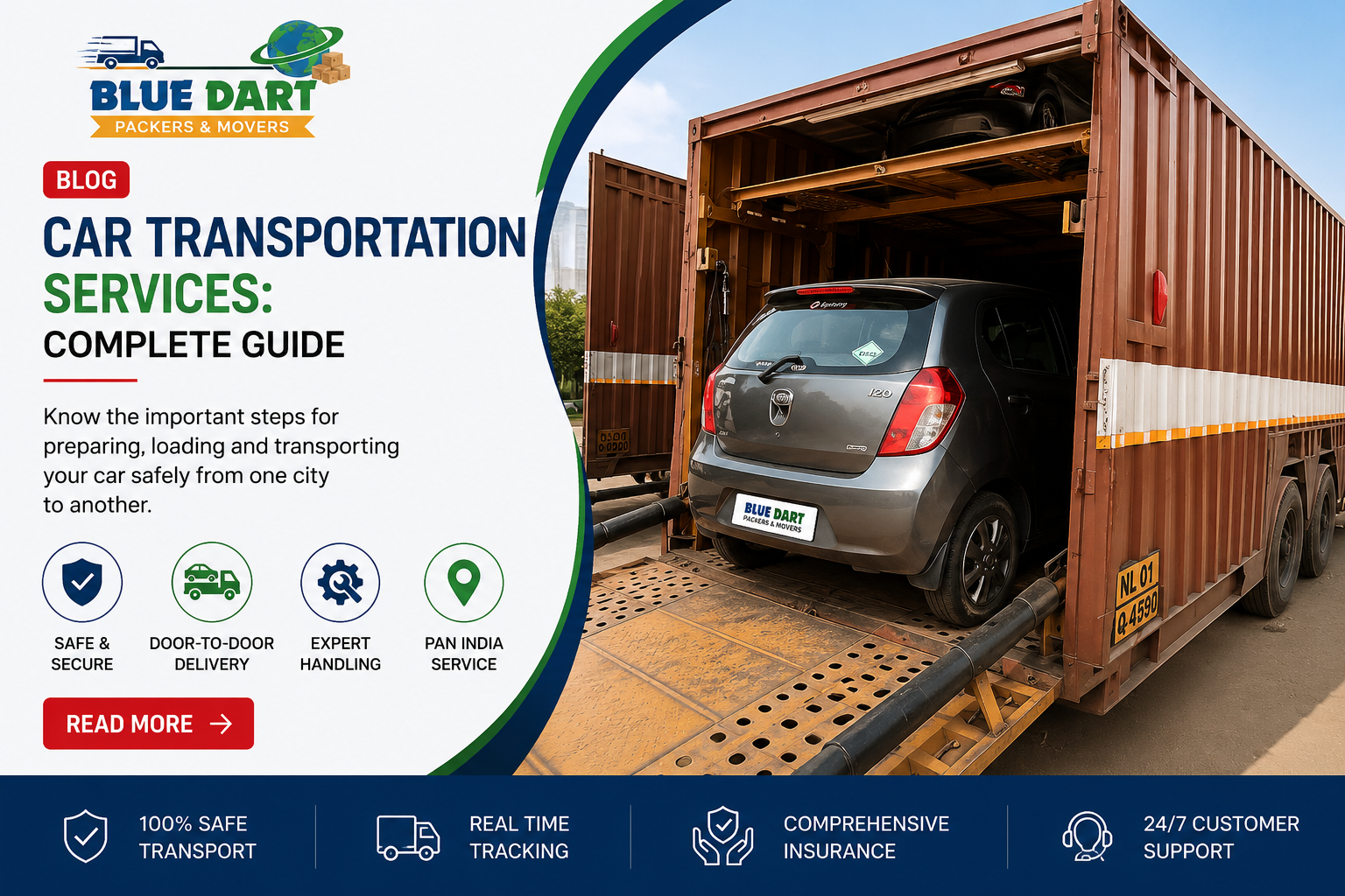 Car Transportation Services in India
